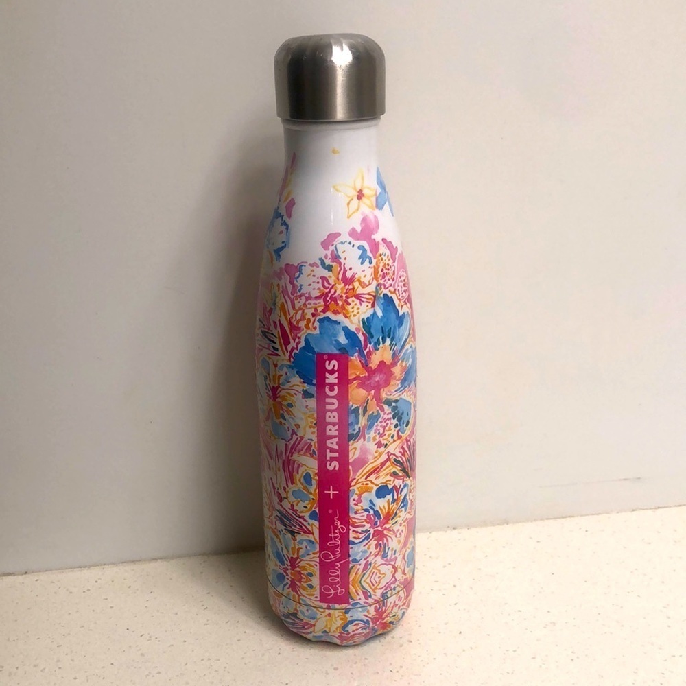 Starbucks Lilly Pulitzer Swell Stainless Steel Water Bottle